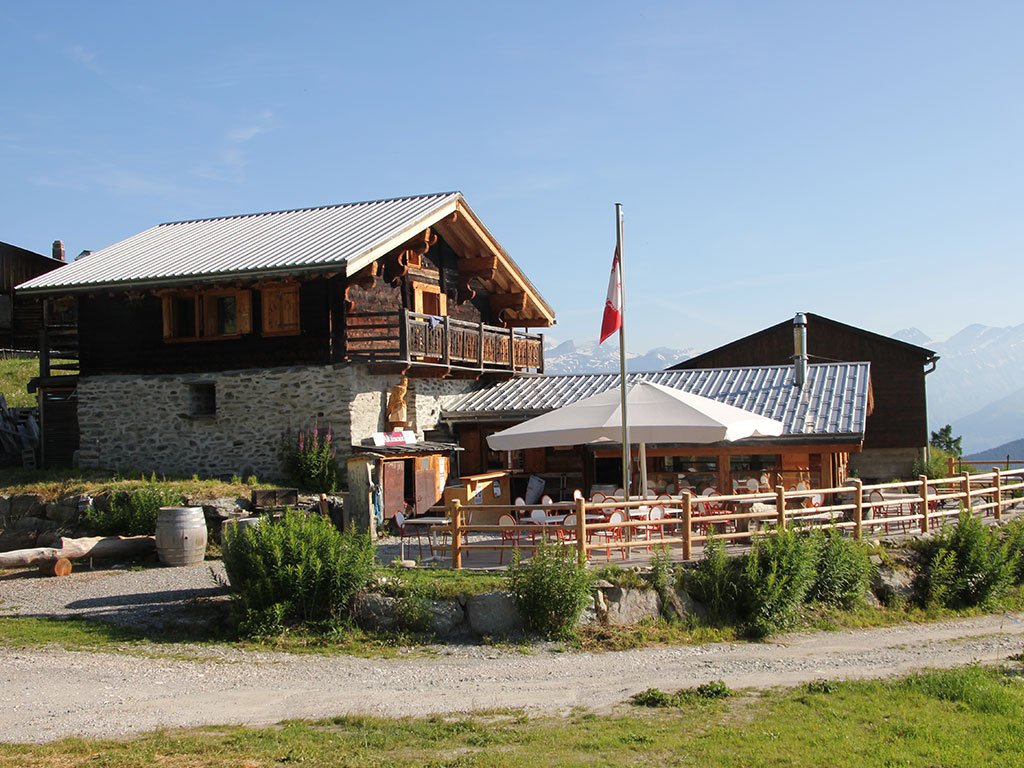Gîte des Arolles en été